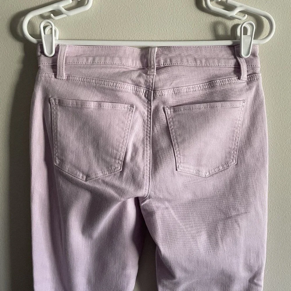 Talbots Pastel Lilac Ankle Jeans - Picture 6 of 9